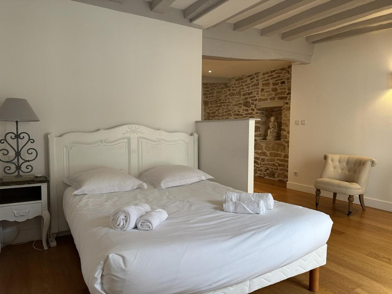Batisse Paradis- 3 Appartements Calmes Et Elegants Au Centre Historique De Beaune Μπον Δωμάτιο φωτογραφία